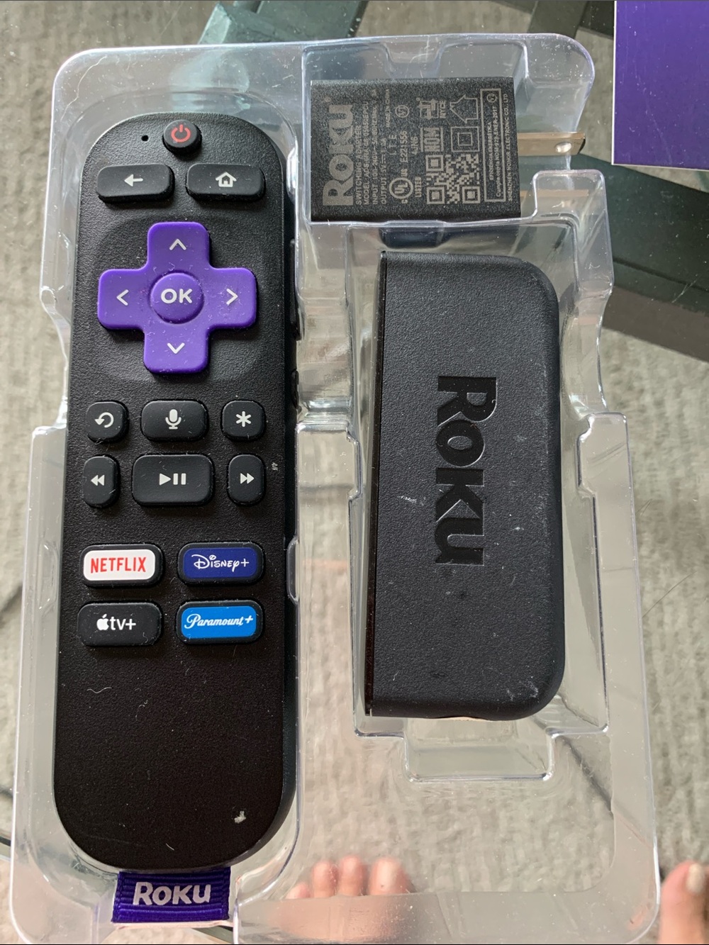 Roku Express 4K+ Streaming w Voice Remote